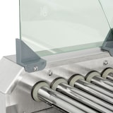 thumbnail of VERTES Gastro Hot Dog Maker de acero inoxidable, eléctrica con 1400W, máquina de perritos calientes con 7 rodillos y 2 zonas de calentamiento