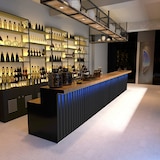 thumbnail of 【HCTG 200】Theke Maßanfertigung Kasse Großer Kassentisch Bartheke Bartisch Bar Empfangstheke Schwarz 200*60*100cm