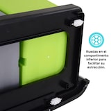 thumbnail of WELL HOME - 67L (42L+25L) recyclingbak, 2 compartimenten, automatisch openend, roestvrij staal