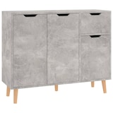 thumbnail of Helloshop26 - Buffet bahut commode armoire meuble de rangement organisateur cuisine salle de séjour salon 90 x 30 x 72 cm bois 02_0032114