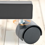 thumbnail of Standspiegel Yolanda eckig schwarz