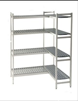 thumbnail of Kühlzelle m. Wandkühlaggregat & Regal begehbares Kühlhaus 6,8m³ 1800x2400x2010mm -2/+5°C mit Aufbau
