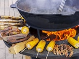 thumbnail of PURLINE Barbecue redondo com prancha em aço redondo e grelhador em aço corten EFP55RCO