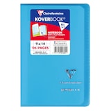 thumbnail of Clairefontaine 10x Koverbook Heft 9x14 cm, 48 Blatt kariert, Einband aus transparentem PP, Farben sortiert - Sortiert 921601C