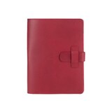 thumbnail of Ruitertassen Schreibmappe A4 Leder nur dickes Lederstück in rot mit Block und Kugelschreiber 2810T-15