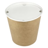thumbnail of MONOUSO - Kartonnen Deksel voor Kraftemmer 85Oz/2550ml (100 Stuks)