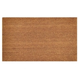 thumbnail of Türvorleger 100% Kokosmatte 60x40 - 100x80 cm rutschfest Fußabtreter Schmutzfangmatte natur Latex : 50 x 80 cm