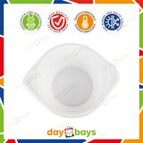 thumbnail of DayBays 100 Stk. Suppenterrine 750 cc. 150x200x65 mm PP Weiß rund mit Ohren