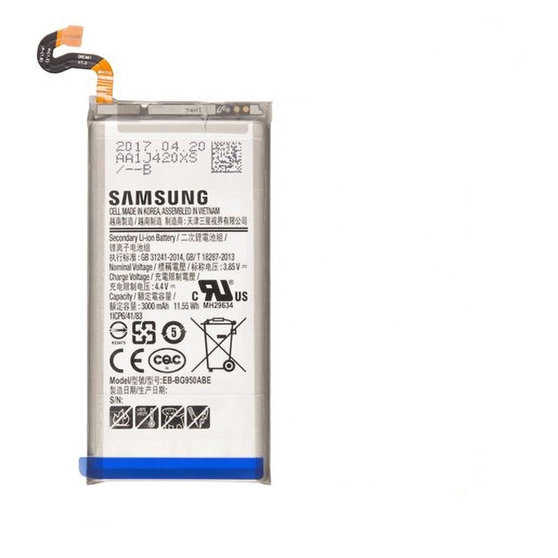 Original Akku für Samsung Galaxy S8