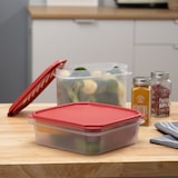 thumbnail of TATAY Top Flex - Recipiente Hermético Ovalado de 0.5L con Cierre a Presión. Rojo Arandano