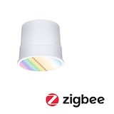 thumbnail of Paulmann Spot encastré modulaire LED Smart Home Zigbee 3.0 Base Coin Kit de 1   rond 50mm  Coin 4,9W 420lm 230V gradable RGBW+ Satiné 92470