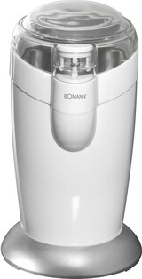thumbnail of Bomann KSW 446 CB Molinillo Café Eléctrico, Especias, Semillas, 40 g café 20 tazas café, Cuchillas Acero Inox., Blanco, 120W