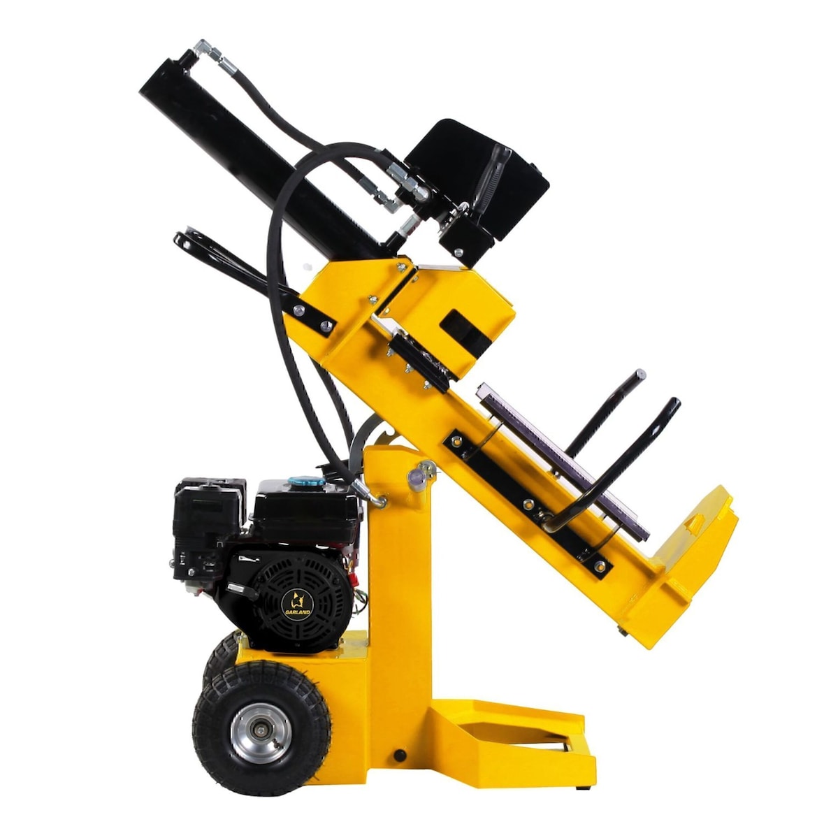 Astilladora gasolina GARLAND CHOPPER 1052ZG-V23  4 T de 208 cc, 5,23 CV, 105 kg, Dmáx. 30 cm, Lmax. 52 cm.  1 T de fuerza y orientación variable.