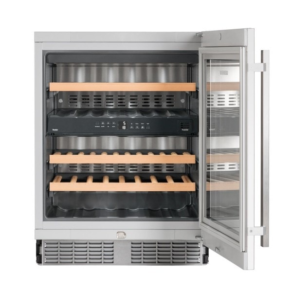 Liebherr UWTes 1672-21 Weinkühler Integriert Edelstahl, Transparent 34 Flasche(n) Thermoelektrische Weinkühler B