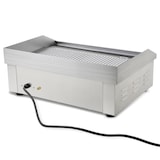 thumbnail of VERTES Plancha profesional de 3000 W en acero inoxidable superficie de grill ranurada de 55 x 35 cm, termostato, temperatura de 50 a 300 °C