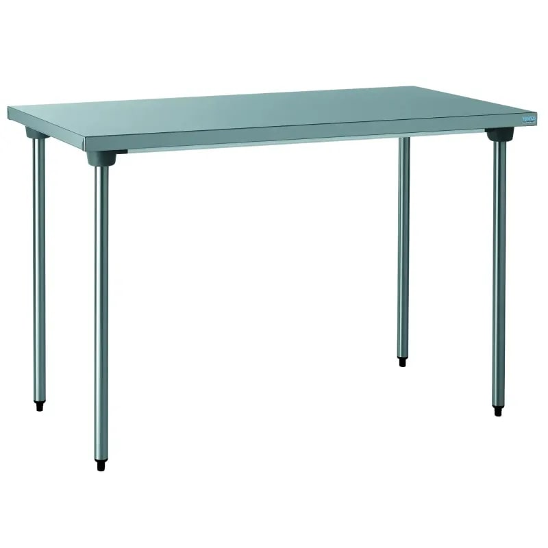 Tournus Tavolo da lavoro in acciaio inox, dimensioni 1000 x 700 x 900 mm, spessore del piano in acciaio inox 1,2 mm