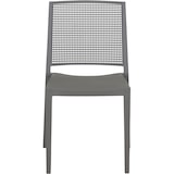 thumbnail of SIENA GARDEN Urban Lights Set 3teilig Square Stuhl gastrotauglich grau  mit Tisch Sola Ø80