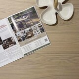 thumbnail of Restootab - Tafelblad Ø90 licht eiken afwerking