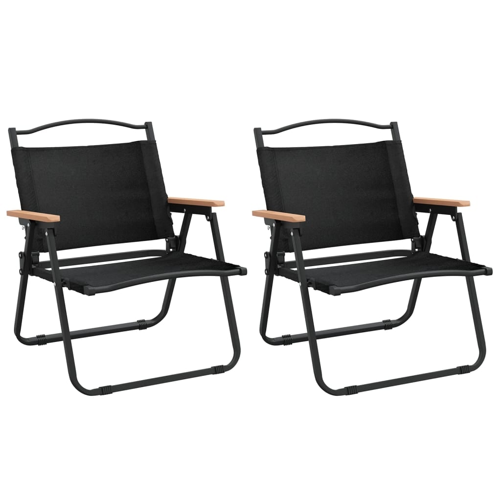 vidaXL  2 Stk. Schwarz 54x43x59 cm Oxford-Gewebe