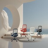 thumbnail of Bureaustoel / draaistoel COLORE rugleuning mesh / zitting stof zwart hjh OFFICE