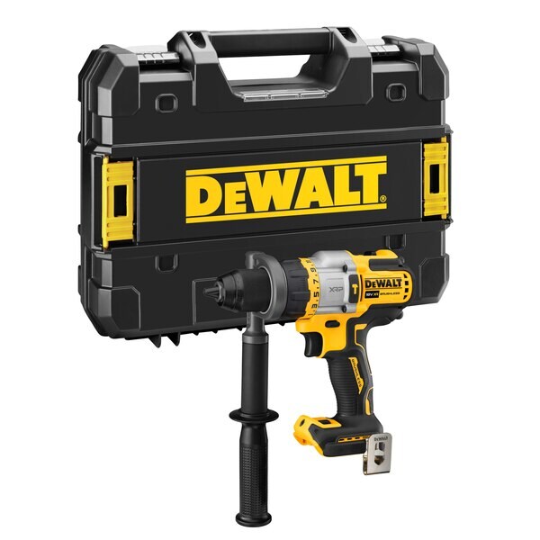 DeWALT DCD999NT-XJ Bohrmaschine 2250 RPM 1,61 kg Schwarz, Silber, Gelb