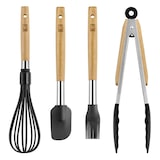 thumbnail of BRA Market - Cazo / Cucharón de Cocina en Acero Inoxidable, Silicona y Madera