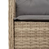 thumbnail of vidaXL 5-tlg. Garten-Essgruppe mit Kissen Beige Poly Rattan