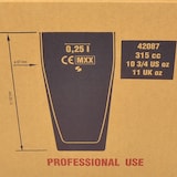 thumbnail of Willibecher 0,31 ltr. Ø 6,7 cm 12 Stück mit Eichstrich 0,25 L - Gastroqualität