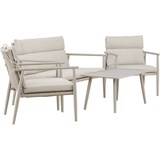 thumbnail of Ensemble canapé, fauteuils et table en acier Mazzaro beige Venture Home