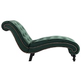 thumbnail of vidaXL Chaiselongue Grün Samt