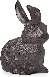 thumbnail of Dekofigur Hase aus Gusseisen braun Antik-Look - Gartendeko Osterhase wetterfest für draußen -  für Garten Terrasse Balkon ca. 22x11x22 cm