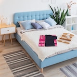 thumbnail of Relaxdays Faltbrett 4. Generation, Zusammenleghilfe, platzsparend, Wäschefalter für T Shirts, Hemden, flexibel, pink