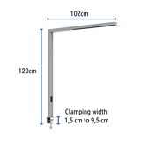thumbnail of LED-Tischaufbau L. Maulsirius  Beweg.- Lichtsensor col. var. silber