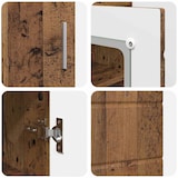 thumbnail of vidaXL Sideboard mit Regal Altholz 55.5 x 29 x 100 cm Holzwerkstoff