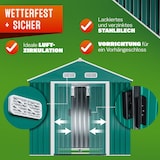 thumbnail of GARDEBRUK® XL Metall Gerätehaus mit Fundament Gartenhaus