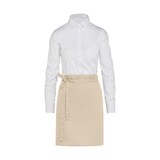 thumbnail of BRUSSELS - Short Bistro Apron with Pocket: One Size / Red