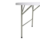 thumbnail of Mesa buffet Bolero plegable en color blanco y redonda Ø 153cm