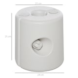 thumbnail of Pack de 4 pesos rellenables para carpas plegables con 9 kg de agua con perillas de fijación Ø22/24x25 cm blanco