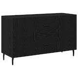 thumbnail of vidaXL Sideboard Schwarz Eiche 100x36x60 cm Holzwerkstoff