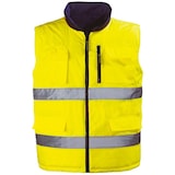 thumbnail of Coverguard - Gilet de travail sans manches réversible HV jaune HI-WAY classe 2 Jaune Taille 3XL