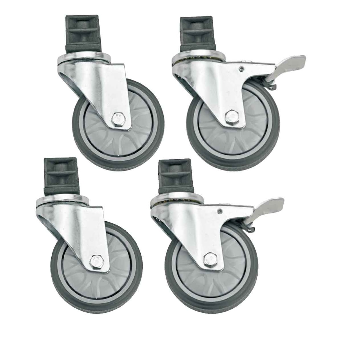 vaiotec KIT DE RUEDAS para mesas de trabajo y fregaderos