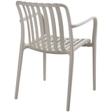 thumbnail of tectake Chaises de jardin ALCUDIA empilables et résistantes aux intempéries - taupe, Lot de 2 - 406040