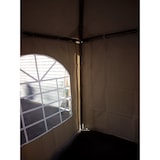thumbnail of Pavillon Pagodenzelt 4 4 m PVC Plane 650 g Seitenwände Öffentliche Nutzung Inbegriffen