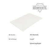 thumbnail of Badvorleger 1 Stück 50 x 80 cm Weiss