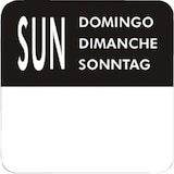 thumbnail of Vogue weekset verwijderbare dagstickers (7000 stuks)
