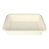 thumbnail of PAPSTAR 100 Gastronorm-Behälter GN 1/2 Zuckerrohr, PLA beschichtet eckig 4 l 6,5 cm x 32,5 cm x 26,5 cm weiss (89726, 100x1 Stück)