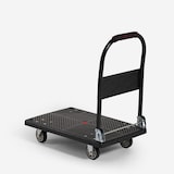 thumbnail of Carrello a pianale pieghevole trasporto portapacchi 200kg 4 ruote Kerry-CPT200N