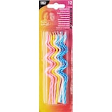 thumbnail of Bougies d'anniversaire 12,5 cm couleurs assorties "Spirale" (240 unités) PAPSTAR