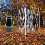 thumbnail of Faltpavillon 3x3m - mit 3 Wänden - Blau