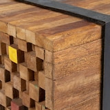 thumbnail of vidaXL TV-Schrank 110x30x32,5 cm Massivholz Teak